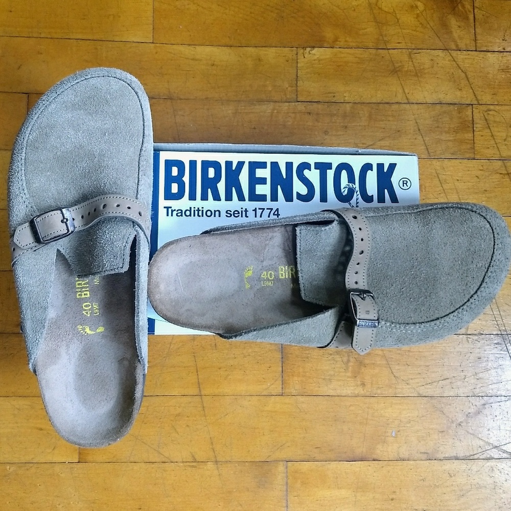 New in box Birkenstock Eaton slide with box - Picture 3 of 8